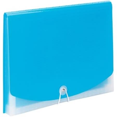 Smead Smead Manufacturing SMD70873 8.5 x 11 in. 7-Pocket Poly Expanding File; Teal SMD70873
